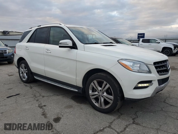 2013 Mercedes-Benz M 350 with VIN 4JGDA2EB7DA231901, listed as a Copart auction lot 51264615 with 118,197 mi miles and Salvage Title. Bid and sale history available at carsss.com. Image 4.