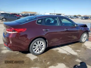 2016 Kia Optima LX with VIN 5XXGT4L35GG082108, listed as a Copart auction lot 41837425 with 78,022 mi miles and Salvage Title. Bid and sale history available at carsss.com. Image 3.