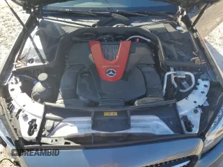 2017 Mercedes-Benz C 43 AMG with VIN WDDWJ6EB5HF521833, listed as a Copart auction lot 48008135 with 106,392 mi miles and Salvage Title. Bid and sale history available at carsss.com. Image 11.