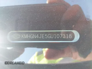 2016 Hyundai Genesis 3.8L z VIN KMHGN4JE5GU107318, wystawiony jako IAAI lot #42046138 z przebiegiem 103 200 mil mil oraz . Historia ofert i sprzedaży dostępna na DreamBid. Obrazek 9.