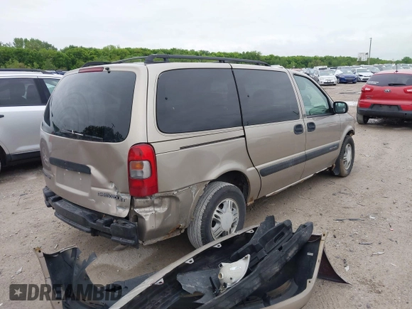 2001 Chevrolet Venture LS Y3G Mobility z VIN 1GNDX03E81D258661, wystawiony jako IAAI lot #42247081 z przebiegiem 305 488 mil mil oraz . Historia ofert i sprzedaży dostępna na DreamBid. Obrazek 4.