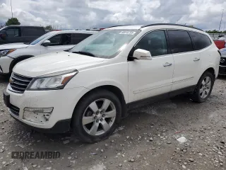 2015 Chevrolet Traverse LTZ z VIN 1GNKVJKD8FJ282012, wystawiony jako Copart lot #60816755 z przebiegiem Nie podano mil oraz Czysty tytuł • Clean title. Historia ofert i sprzedaży dostępna na DreamBid. Obrazek 1.