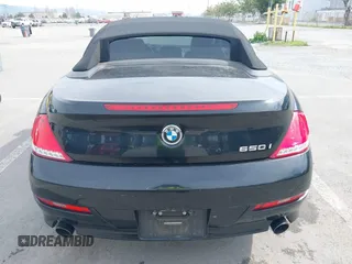 2010 BMW 6 Series 650i with VIN WBAEB5C56AC225184, listed as a IAAI auction lot 41698550 with 105,648 mi miles and . Bid and sale history available at carsss.com. Image 16.