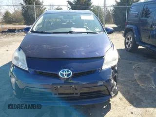 2013 Toyota Prius One with VIN JTDKN3DU9D0351178, listed as a IAAI auction lot 41705786 with 98,524 mi miles. Bid and sale history available at carsss.com. Image 12.