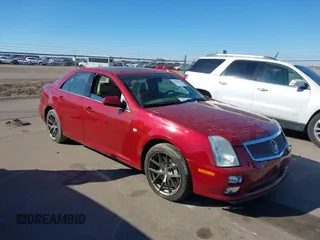 2005 Cadillac STS with VIN 1G6DC67A150165964, listed as a IAAI auction lot 41860410 with 177,161 mi miles. Bid and sale history available at carsss.com. Image 1.