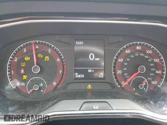 2020 Volkswagen Jetta S with VIN 3VWN57BU0LM049987, listed as a Copart auction lot 62913115 with 30,859 mi miles and Non repairable. Bid and sale history available at DreamBid. Image 9.