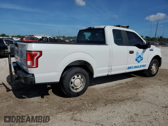 2015 Ford F-150 XL with VIN 1FTEX1C81FFC30919, listed as a Copart auction lot 65620865 with 186,918 mi miles and Clean title. Bid and sale history available at DreamBid. Image 3.