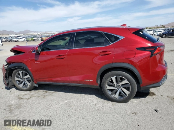 2020 Lexus NX with VIN JTJGJRDZ8L5000440, listed as a Copart auction lot 50742685 with 24,171 mi miles and Salvage Title. Bid and sale history available at carsss.com. Image 2.