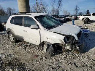 2006 Hyundai Tucson GLS with VIN KM8JN12D06U378392, listed as a Copart auction lot 50399745 with 0 mi miles and Clean Title. Bid and sale history available at carsss.com. Image 4.