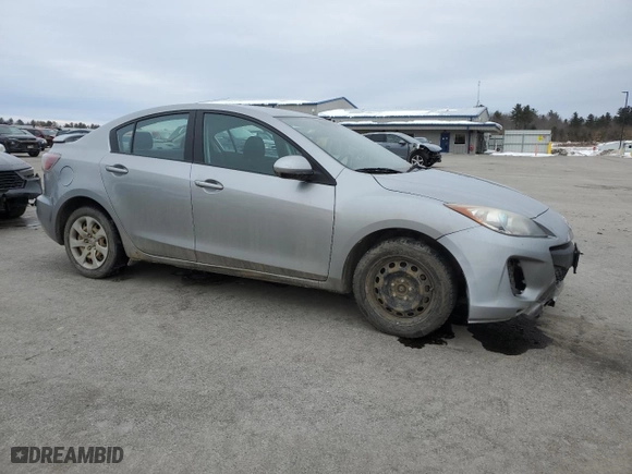 2013 Mazda Mazda3 i Sport with VIN JM1BL1UP6D1852124, listed as a Copart auction lot 46671925 with 143,287 mi miles and Salvage Title. Bid and sale history available at carsss.com. Image 4.