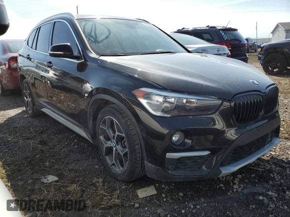 2016 BMW X1 xDrive28i with VIN WBXHT3C32G5E53556, listed as a Copart auction lot 47563005 with 108,151 mi miles and Salvage Title. Bid and sale history available at carsss.com. Image 4.