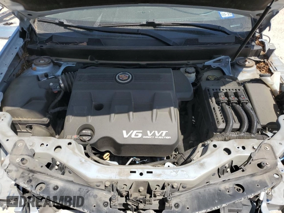 2013 Cadillac SRX Performance Collection with VIN 3GYFNDE37DS535759, listed as a Copart auction lot 52620105 with 92,059 mi miles and Salvage title. Bid and sale history available at DreamBid. Image 12.