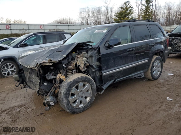2009 Jeep Grand Cherokee Limited with VIN 1J8HR58T49C540587, listed as a Copart auction lot 83838364 with 0 mi miles and Clean Title. Bid and sale history available at carsss.com. Image 1.