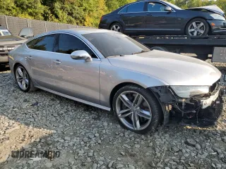 2017 Audi S7 Prestige with VIN WAU2FAFC8HN064734, listed as a Copart auction lot 68976884 with 77,018 mi miles and Salvage Title. Bid and sale history available at carsss.com. Image 4.