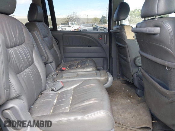 2007 Honda Odyssey EX-L with VIN 5FNRL38727B017587, listed as a IAAI auction lot 41900739 with 216,909 mi miles and . Bid and sale history available at carsss.com. Image 8.