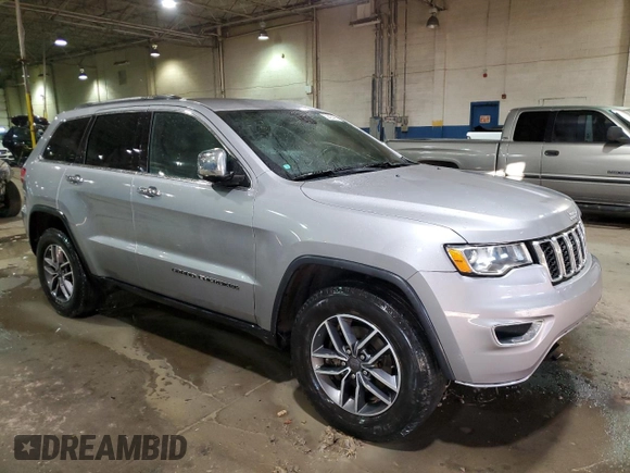 2019 Jeep Grand Cherokee Limited with VIN 1C4RJFBG6KC729784, listed as a Copart auction lot 52403455 with 201,318 mi miles and Clean title. Bid and sale history available at DreamBid. Image 4.