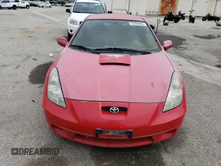 2001 Toyota Celica GT with VIN JTDDR32T210087708, listed as a Copart auction lot 53584065 with 192,261 mi miles and Clean title. Bid and sale history available at DreamBid. Image 5.