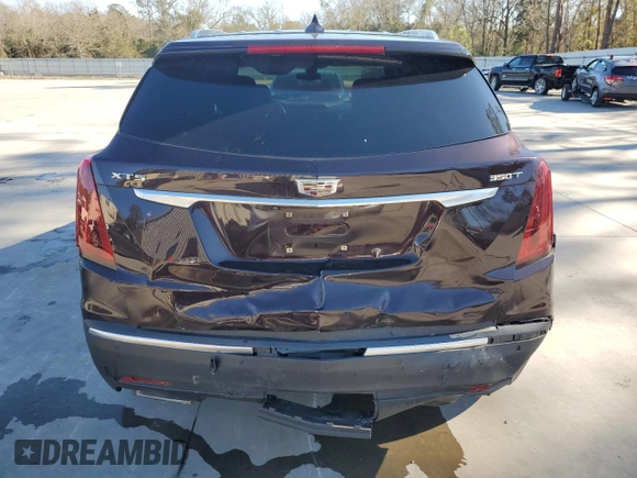 2021 Cadillac XT5 FWD Luxury with VIN 1GYKNAR47MZ149457, listed as a Copart auction lot 87817655 with 42,328 mi miles and Salvage Title. Bid and sale history available at carsss.com. Image 6.