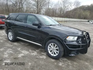 2019 Dodge Durango Pursuit with VIN 1C4RDJFG3KC756445, listed as a Copart auction lot 53519195 with 110,972 mi miles and Clean title. Bid and sale history available at DreamBid. Image 4.