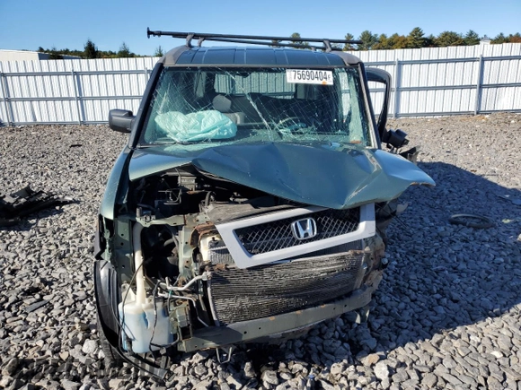 2004 Honda Element EX z VIN 5J6YH27504L004976, wystawiony jako Copart lot #75690404 z przebiegiem Nie podano mil oraz Szkoda całkowita • Salvage title. Historia ofert i sprzedaży dostępna na DreamBid. Obrazek 5.