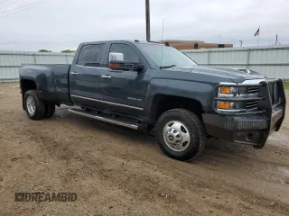 2018 Chevrolet Silverado 3500HD LTZ with VIN 1GC4K0CY5JF222075, listed as a Copart auction lot 59560914 with 128,718 mi miles and Clean Title. Bid and sale history available at carsss.com. Image 4.