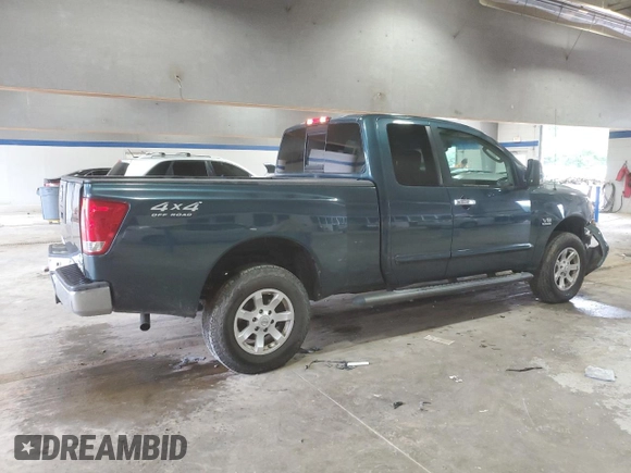 2004 Nissan Titan SE with VIN 1N6AA06B84N566360, listed as a Copart auction lot 57933105 with 133,066 mi miles and Salvage title. Bid and sale history available at DreamBid. Image 3.