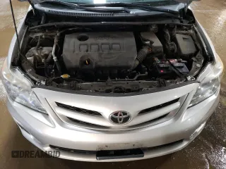 2012 Toyota Corolla L with VIN 2T1BU4EE8CC762642, listed as a Copart auction lot 46004845 with 80,633 mi miles and Salvage Title. Bid and sale history available at carsss.com. Image 11.