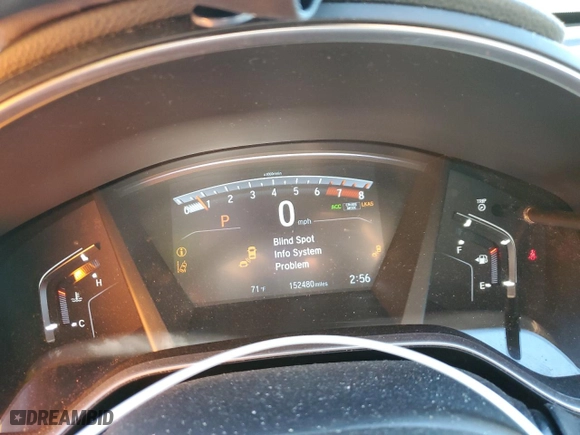 2018 Honda CR-V EX-L with VIN 7FARW1H84JE049084, listed as a Copart auction lot 46823845 with 152,480 mi miles and Salvage Title. Bid and sale history available at carsss.com. Image 9.