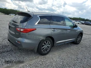 2015 Infiniti QX60 with VIN 5N1AL0MMXFC539558, listed as a Copart auction lot 56425535 with 155,027 mi miles and Clean Title. Bid and sale history available at DreamBid. Image 3.