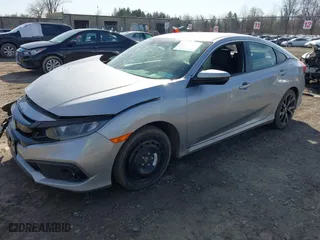 2019 Honda Civic Sedan Sport with VIN 2HGFC2F83KH542347, listed as a IAAI auction lot 41831834 with 80,222 mi miles. Bid and sale history available at carsss.com. Image 18.
