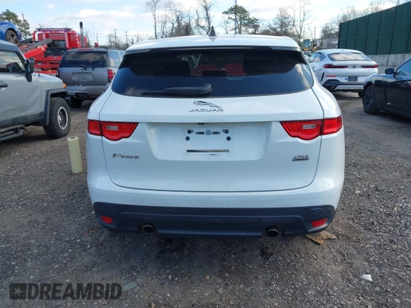 2020 Jaguar F-Pace 25t Premium with VIN SADCJ2FX3LA645447, listed as a IAAI auction lot 41228606 with 28,273 mi miles and . Bid and sale history available at DreamBid. Image 16.