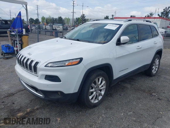 2014 Jeep Cherokee Limited with VIN 1C4PJLDS1EW217649, listed as a IAAI auction lot 41934101 with 135,781 mi miles. Bid and sale history available at carsss.com. Image 18.