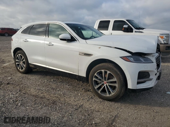2022 Jaguar F-Pace with VIN SADCK2EX2NA692924, listed as a Copart auction lot 44647665 with 31,250 mi miles and Salvage title. Bid and sale history available at DreamBid. Image 4.