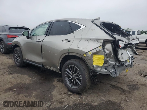 2025 Lexus NX 350 Premium with VIN 2T2GGCEZ3SC072186, listed as a Copart auction lot 59979045 with 7,331 mi miles and Salvage title. Bid and sale history available at DreamBid. Image 2.