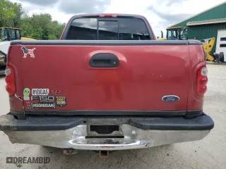 2001 Ford F-150 SuperCrew XLT with VIN 1FTRW08WX1KD75043, listed as a Copart auction lot 68133614 with 139,134 mi miles and Salvage Title. Bid and sale history available at carsss.com. Image 6.