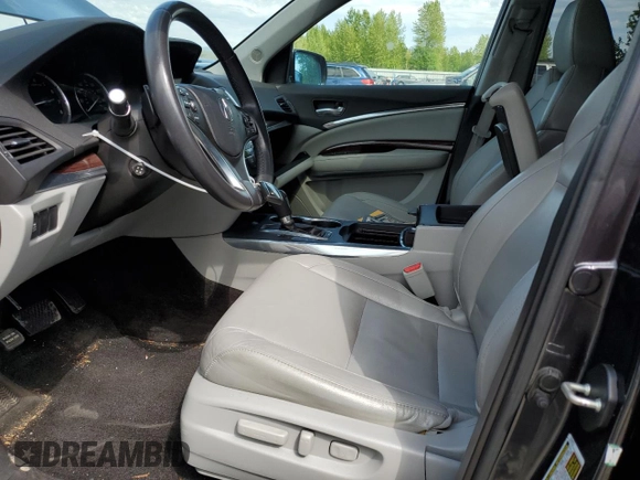 2014 Acura MDX with VIN 5FRYD3H26EB010084, listed as a Copart auction lot 55653775 with 97,461 mi miles and Salvage Title. Bid and sale history available at DreamBid. Image 7.