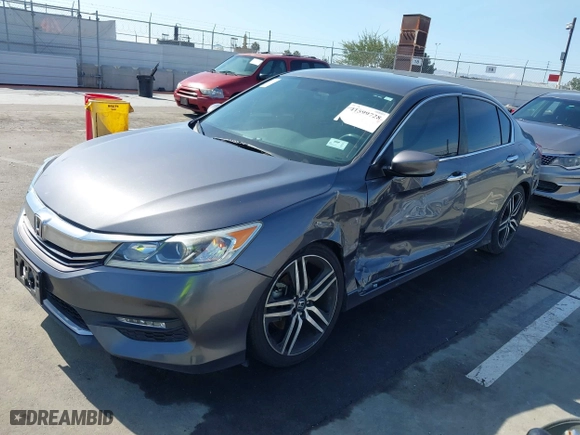 2016 Honda Accord Sedan Sport with VIN 1HGCR2F53GA171719, listed as a IAAI auction lot 41599728 with 114,755 mi miles. Bid and sale history available at carsss.com. Image 15.