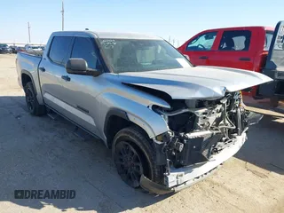 2022 Toyota Tundra SR5 with VIN 5TFLA5DBXNX033458, listed as a IAAI auction lot 41602808 with 26,836 mi miles and . Bid and sale history available at DreamBid. Image 1.
