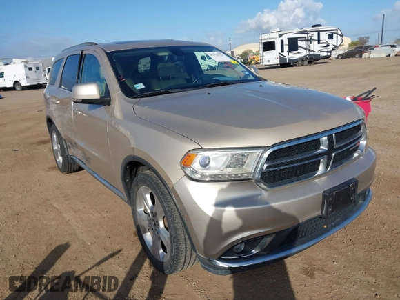 2014 Dodge Durango Limited z VIN 1C4RDHDG8EC970556, wystawiony jako IAAI lot #41126325 z przebiegiem 114 223 mil mil oraz . Historia ofert i sprzedaży dostępna na DreamBid. Obrazek 1.