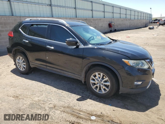 2017 Nissan Rogue S with VIN 5N1AT2MM5HC774481, listed as a Copart auction lot 57616045 with 173,269 mi miles and Salvage title. Bid and sale history available at DreamBid. Image 4.