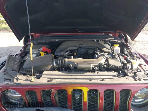 2021 Jeep Gladiator Mojave with VIN 1C6JJTEG8ML592381, listed as a IAAI auction lot 42369581 with 75,295 mi miles and . Bid and sale history available at DreamBid. Image 10.