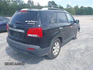 2013 Kia Sorento LX with VIN 5XYKT4A23DG310439, listed as a IAAI auction lot 42546201 with 234,287 mi miles and . Bid and sale history available at DreamBid. Image 4.