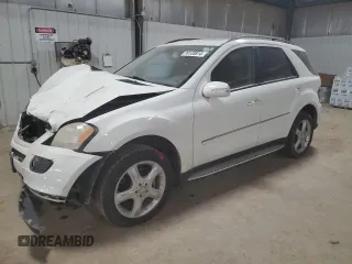 2008 Mercedes-Benz M 350 z VIN 4JGBB86E68A377390, wystawiony jako Copart lot #76133814 z przebiegiem 160 081 mil mil oraz Szkoda całkowita • Salvage title. Historia ofert i sprzedaży dostępna na DreamBid. Obrazek 1.