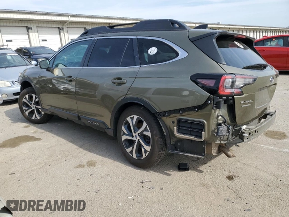 2022 Subaru Outback Limited z VIN 4S4BTAMC7N3250282, wystawiony jako Copart lot #48425215 z przebiegiem 24 540 mil mil oraz Szkoda całkowita • Salvage title. Historia ofert i sprzedaży dostępna na DreamBid. Obrazek 2.