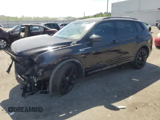 2021 Volkswagen Tiguan SE z VIN 3VV2B7AX2MM098542, wystawiony jako Copart lot #54369865 z przebiegiem 97 020 mil mil oraz Szkoda całkowita • Salvage title. Historia ofert i sprzedaży dostępna na DreamBid. Obrazek 1.
