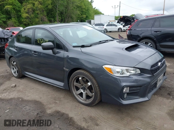 2020 Subaru WRX Premium with VIN JF1VA1C63L9812505, listed as a IAAI auction lot 42376211 with 58,521 mi miles and . Bid and sale history available at DreamBid. Image 1.