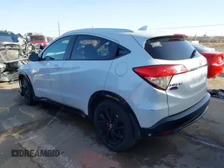 2022 Honda HR-V Sport with VIN 3CZRU6H16NM758337, listed as a IAAI auction lot 41398005 with 91,772 mi miles. Bid and sale history available at carsss.com. Image 3.