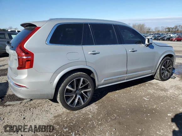 2023 Volvo XC90 Plus with VIN YV4062PN7P1906241, listed as a Copart auction lot 46375285 with 8,969 mi miles and Salvage Title. Bid and sale history available at carsss.com. Image 3.