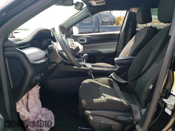 2024 Jeep Compass Sport with VIN 3C4NJDAN5RT136547, listed as a Copart auction lot 59249605 with 10,617 mi miles and Salvage title. Bid and sale history available at DreamBid. Image 7.
