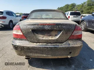 2008 Mercedes-Benz CLK 350 with VIN WDBTK56F48F234780, listed as a Copart auction lot 73983624 with Not Provided miles and Salvage Title. Bid and sale history available at DreamBid. Image 6.